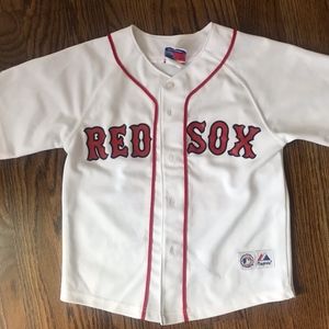Authentic Ortiz Red Sox Short Sleeve shirt Size 8